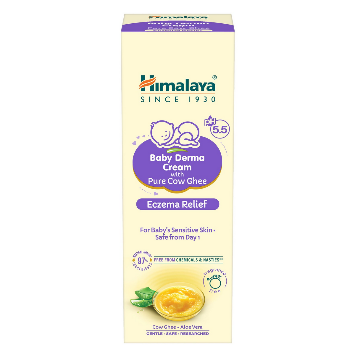 Best Baby Skincare Products USA – Himalaya Baby Derma Cream and Mamaearth Mineral Sunscreen at Grab2Buy
