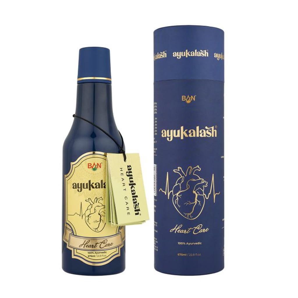 Ayukalash Heart Care Syrup product listed in a 675 ml option at Grab2Buy