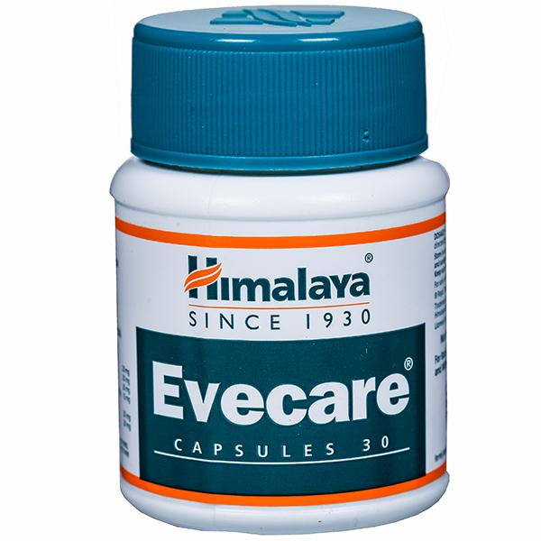 Himalaya Evecare Capsules, 30 capsules per pack, for single and multipack comparison at Grab2Buy
