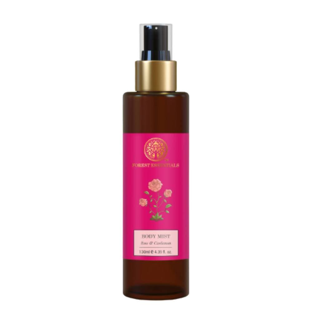 Forest Essentials Rose & Cardamom Body Mist – Indian luxury fragrance available in the USA at Grab2Buy from $29.97