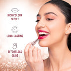 Swiss Beauty High Shine Finish Smooth Glide Pure Lustre Lipstick - 8 Bleached Pink