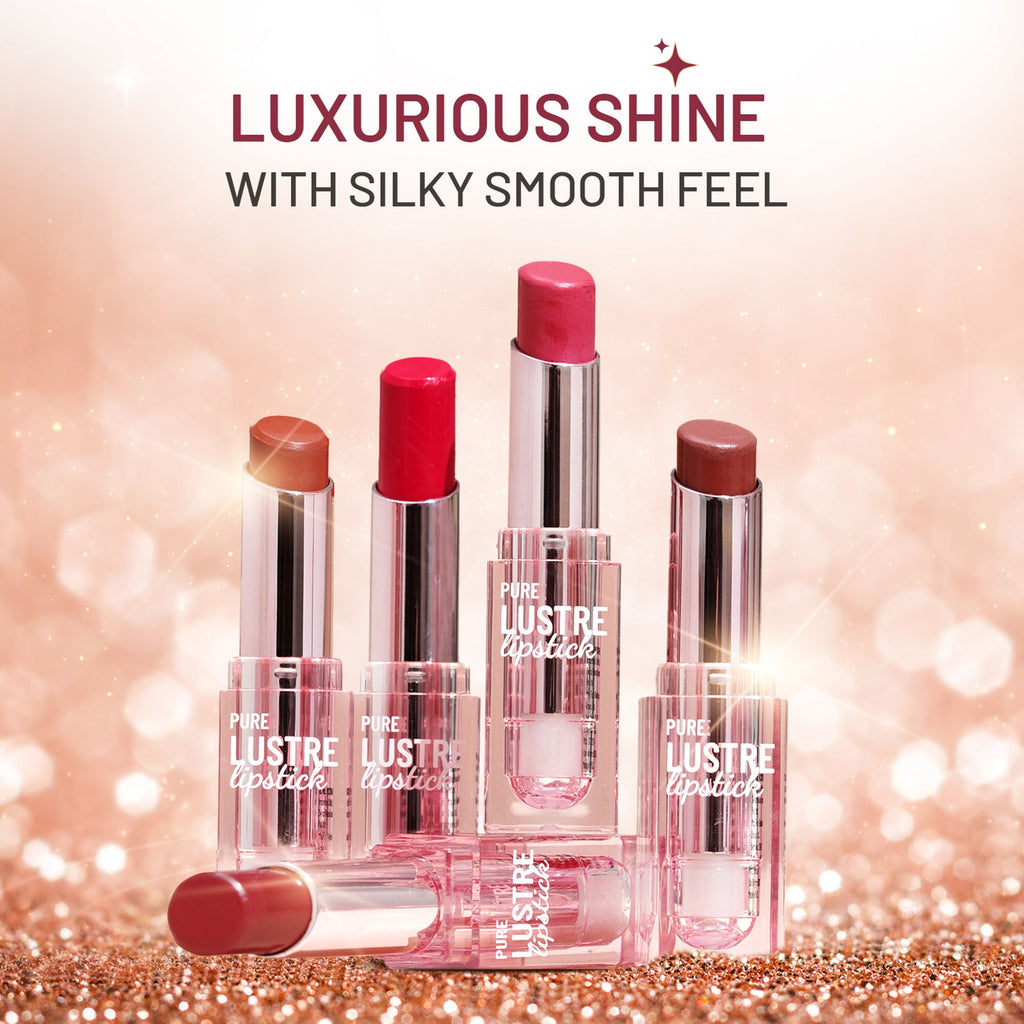 Swiss Beauty High Shine Finish Smooth Glide Pure Lustre Lipstick - 10 Lovin' Raisins