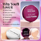 Hilary Rhoda Bake Out Matte Loose Powder - Tanslucent 01
