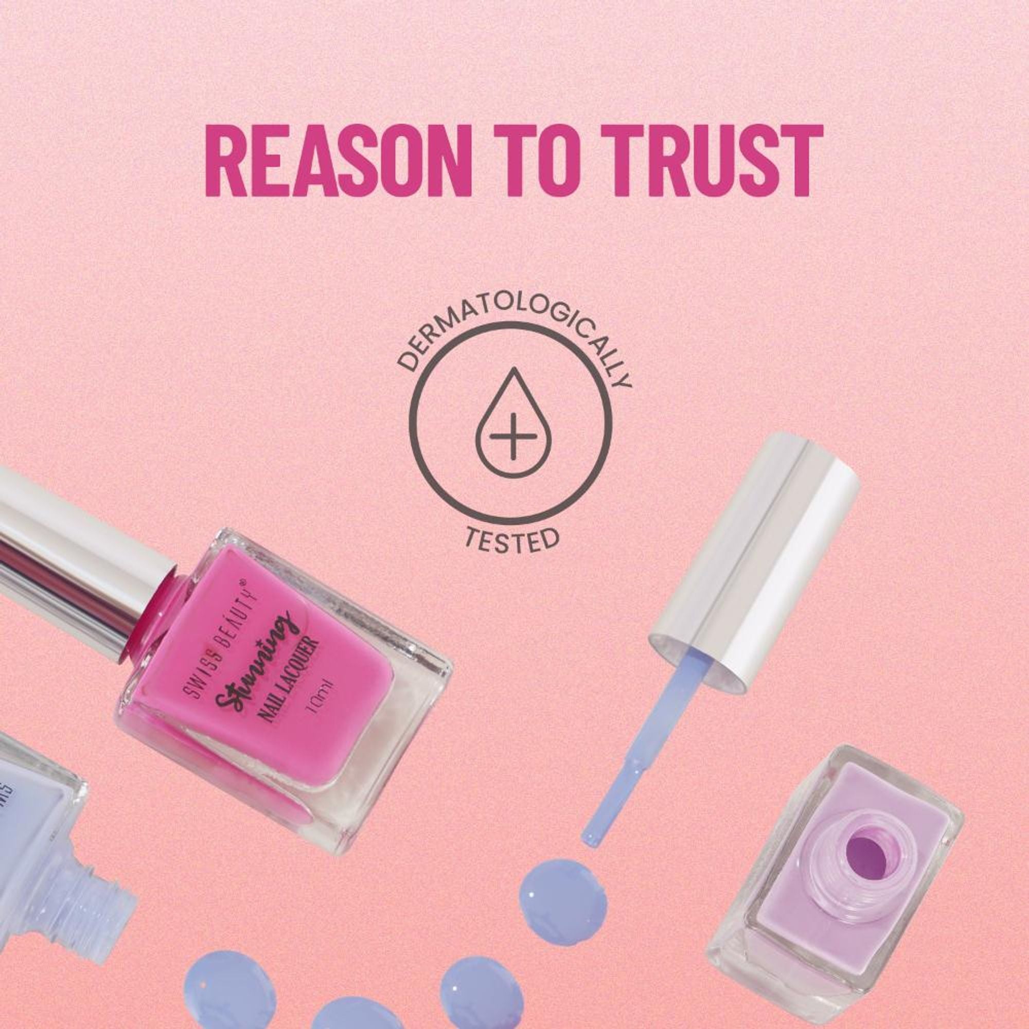 Swiss Beauty Stunning Nail Lacquer - Shade 46 | Grab2Buy