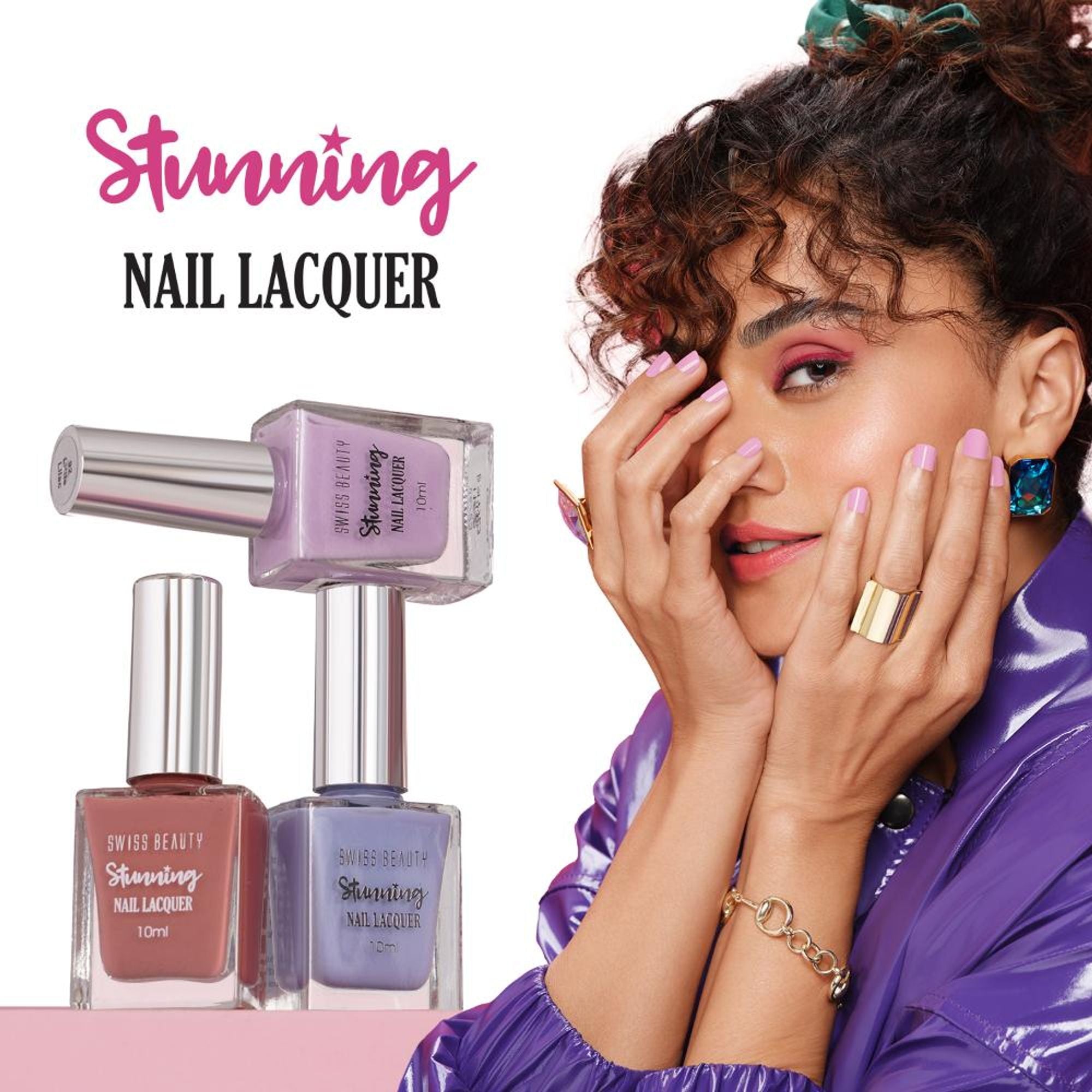 Swiss Beauty Stunning Nail Lacquer - Shade 54 | Grab2Buy