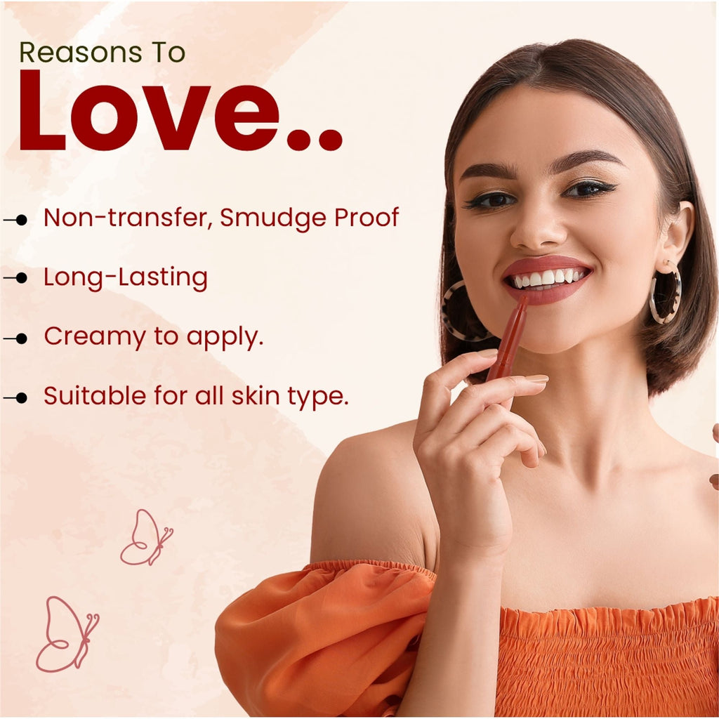 Matt Look Power Last Lip Stain Crayon Lipstick - Nudist 29