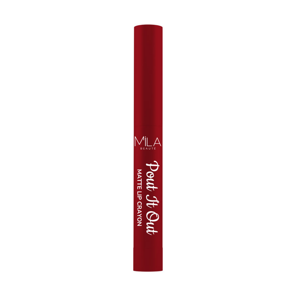 Mila Beaute Pout It Out Long Lasting & Matte Finish Lip Crayon Lipstick - Maleficent | Grab2Buy