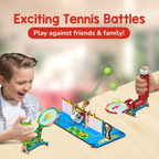 Smartivity Tabletop Tennis Game Kit For Kids 6 To 12, 2-Player Stem Toy With Mechanical Rackets & Scoreboard | Grab2Buy
