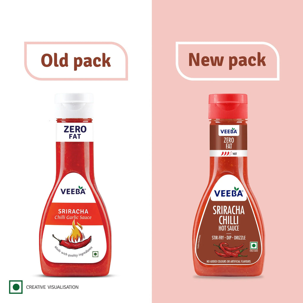 Veeba Sriracha Chili Garlic Sauce | Grab2Buy