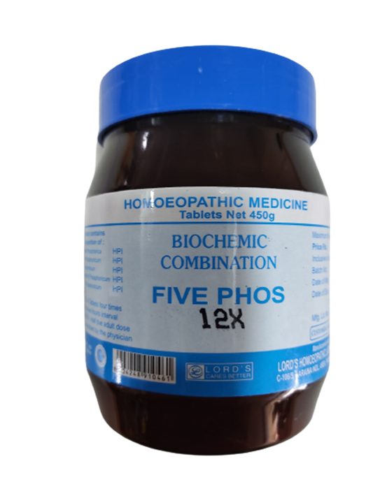 Lord's Homeopathy Five Phos Biocombination Tablets | Grab2Buy