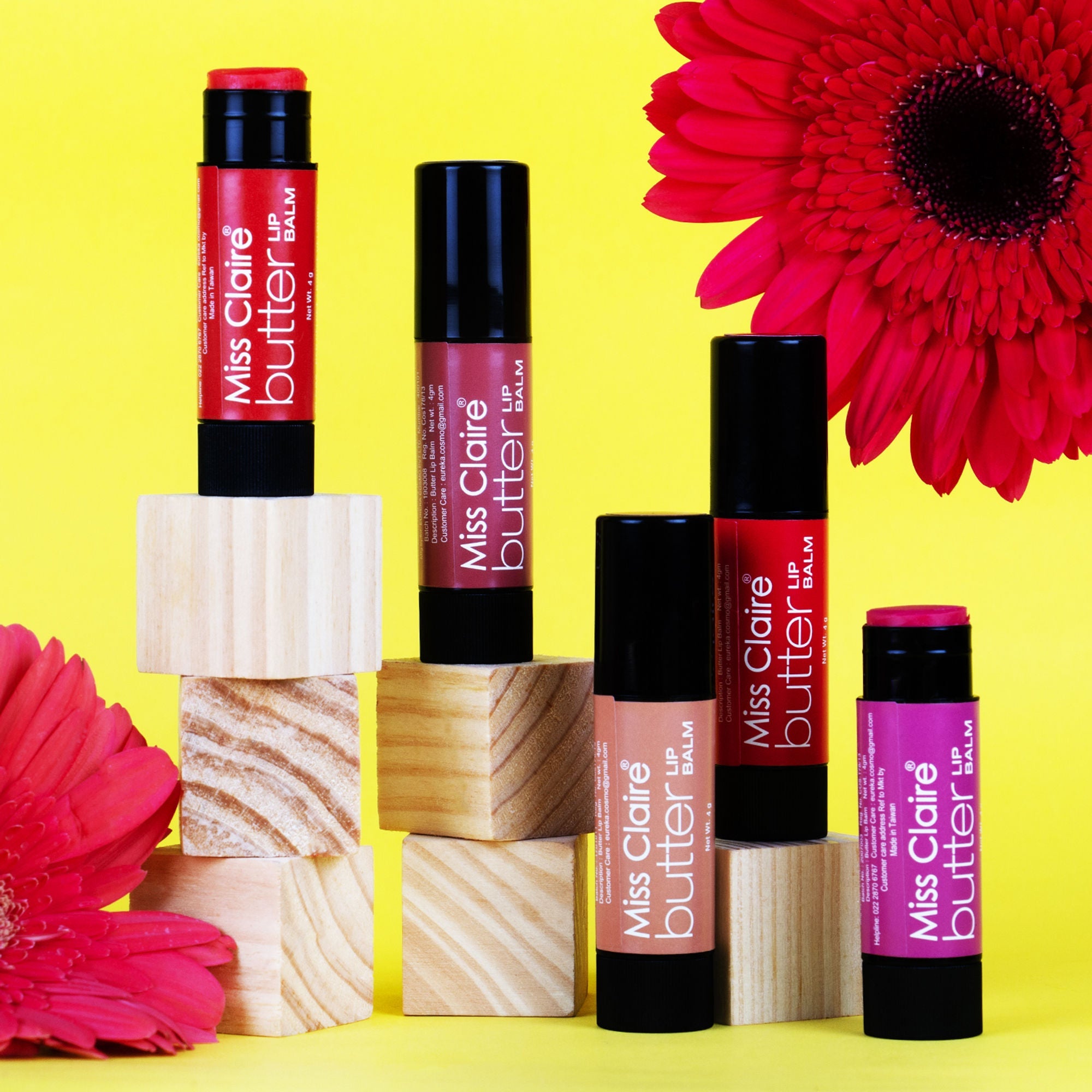 Miss Claire Butter Lip Balm - Ladyfingers | Grab2Buy