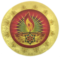 Stickerbazaar Micro Golden Embossing Rangoli Stickers | Grab2Buy