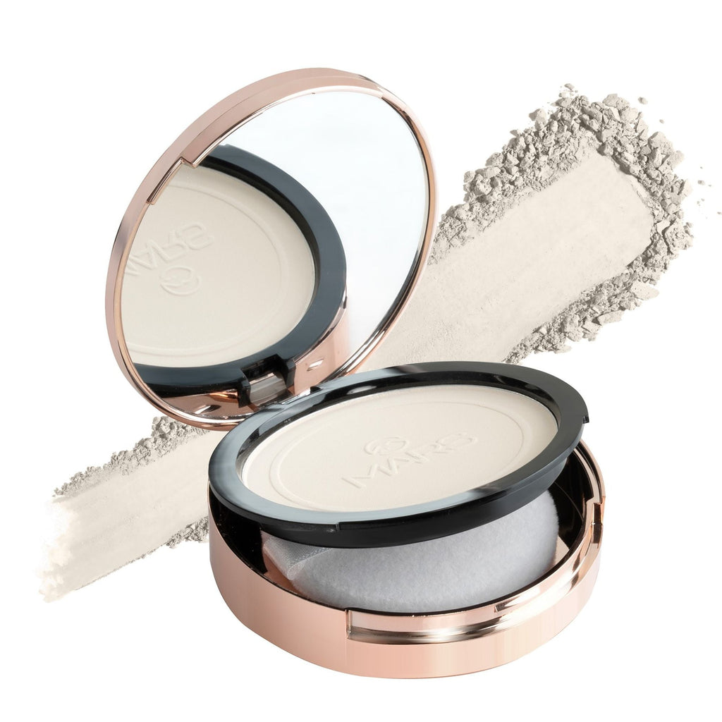 MARS Cosmetics Matte On Compact Powder with Applicator Puff - 01 Light | Grab2Buy