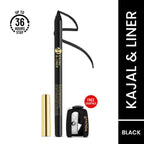 Swiss Beauty Bold & Black Kajal with Sharpener | Grab2Buy