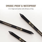 Swiss Beauty Bold & Black Kajal with Sharpener | Grab2Buy