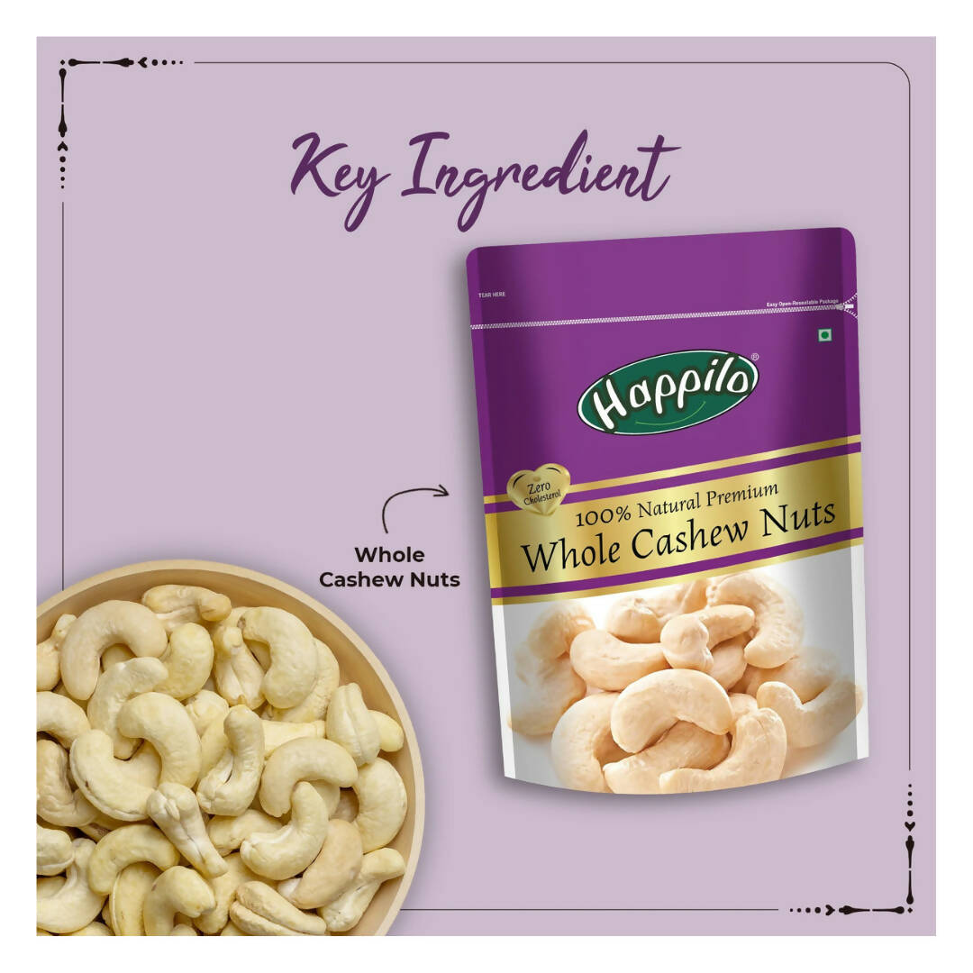 Happilo Premium Whole Cashew Nuts | Grab2Buy