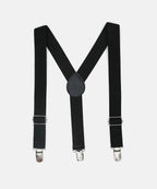 Manet Boys Solid Suspenders - Black | Grab2Buy