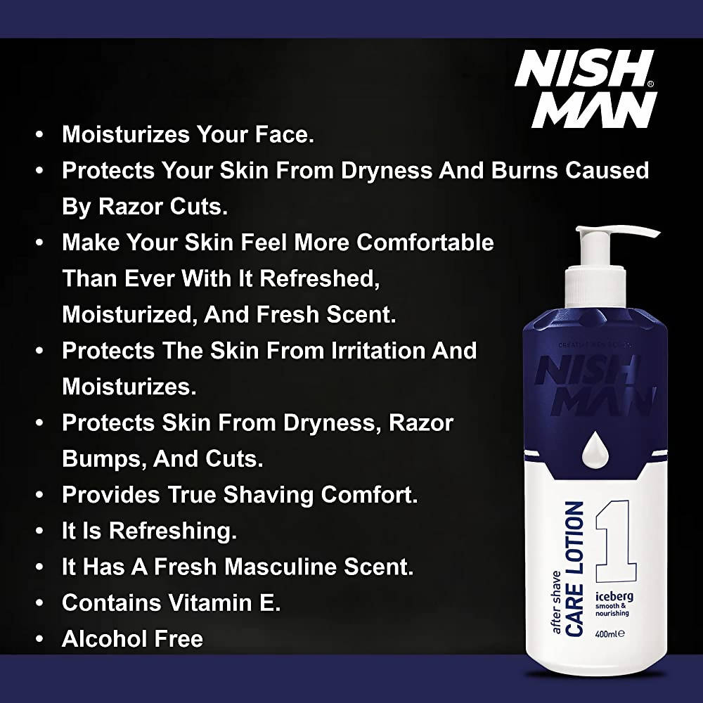 Nishman After Shave Care Lotion Iceberg - Lotion Based | Grab2Buy