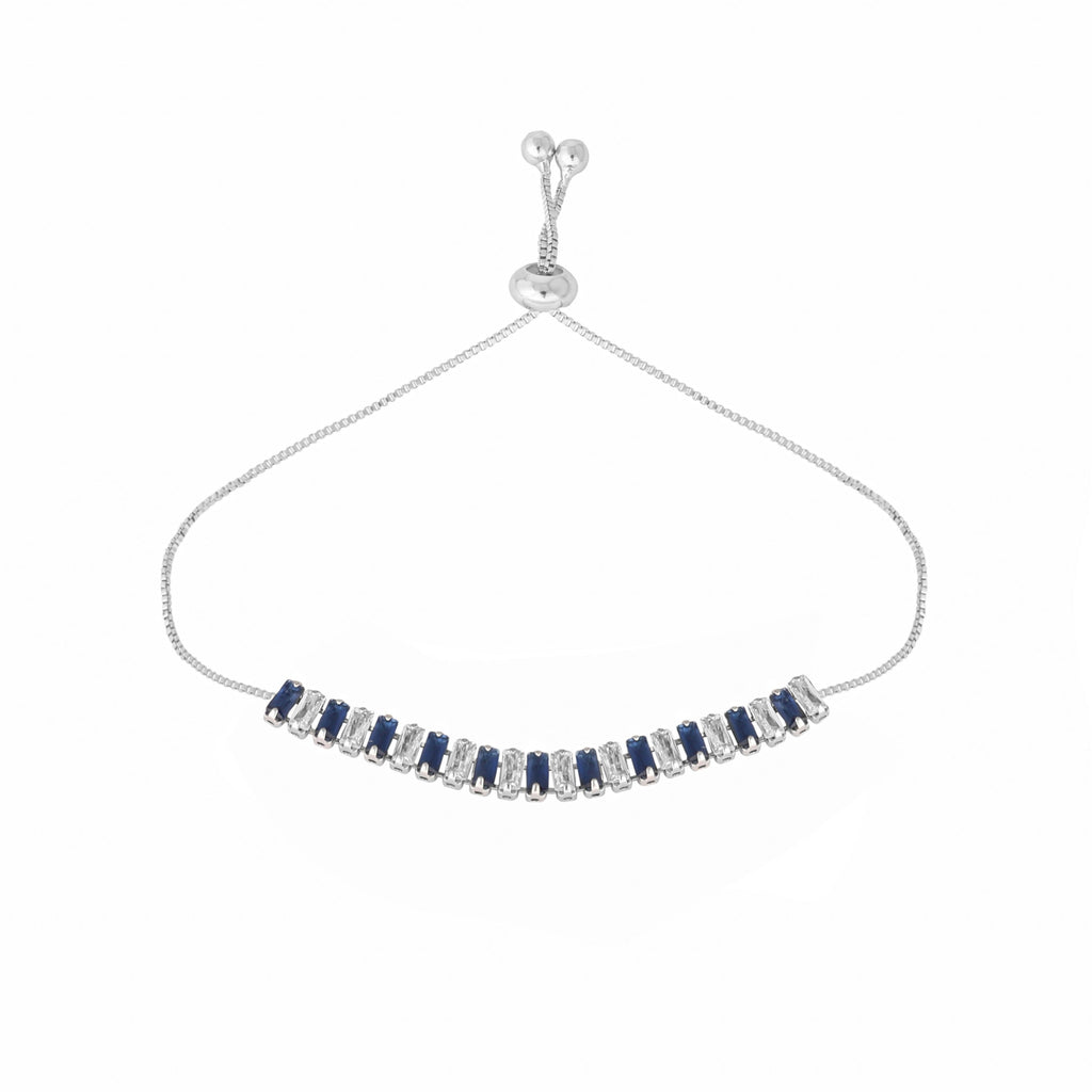 Nuyug Blue Emerald Radiance Anti Tarnish Bracelet | Grab2Buy