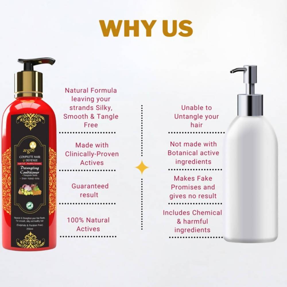 Aegte Complete Hair Defense Hair Fall Healthy Growth Detangling Conditioner | Grab2Buy