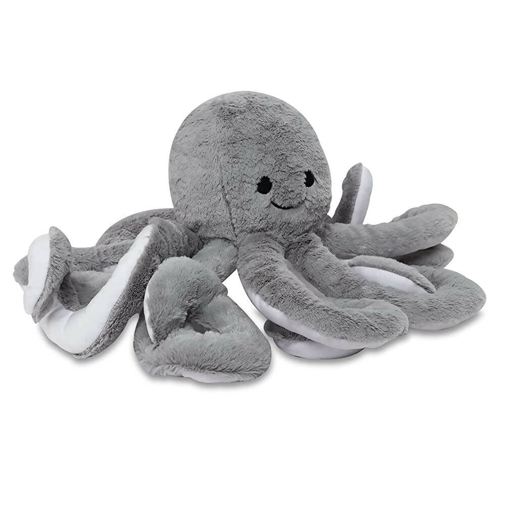 Webby Giant Realistic Stuffed Octopus Animals Soft Plush Toy-Grey | Grab2Buy