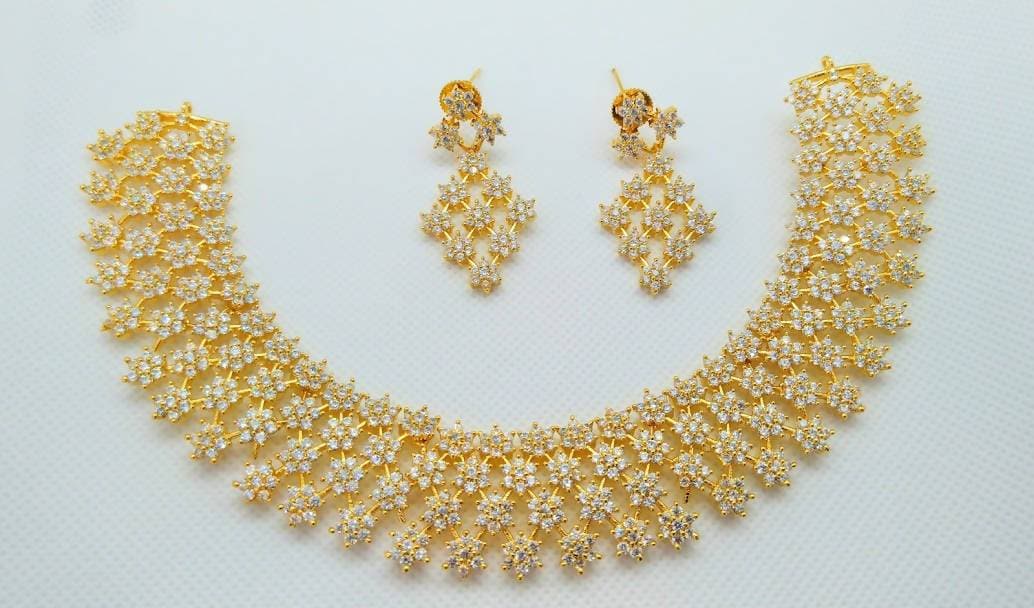 AD Bridal Necklace Set | Grab2Buy