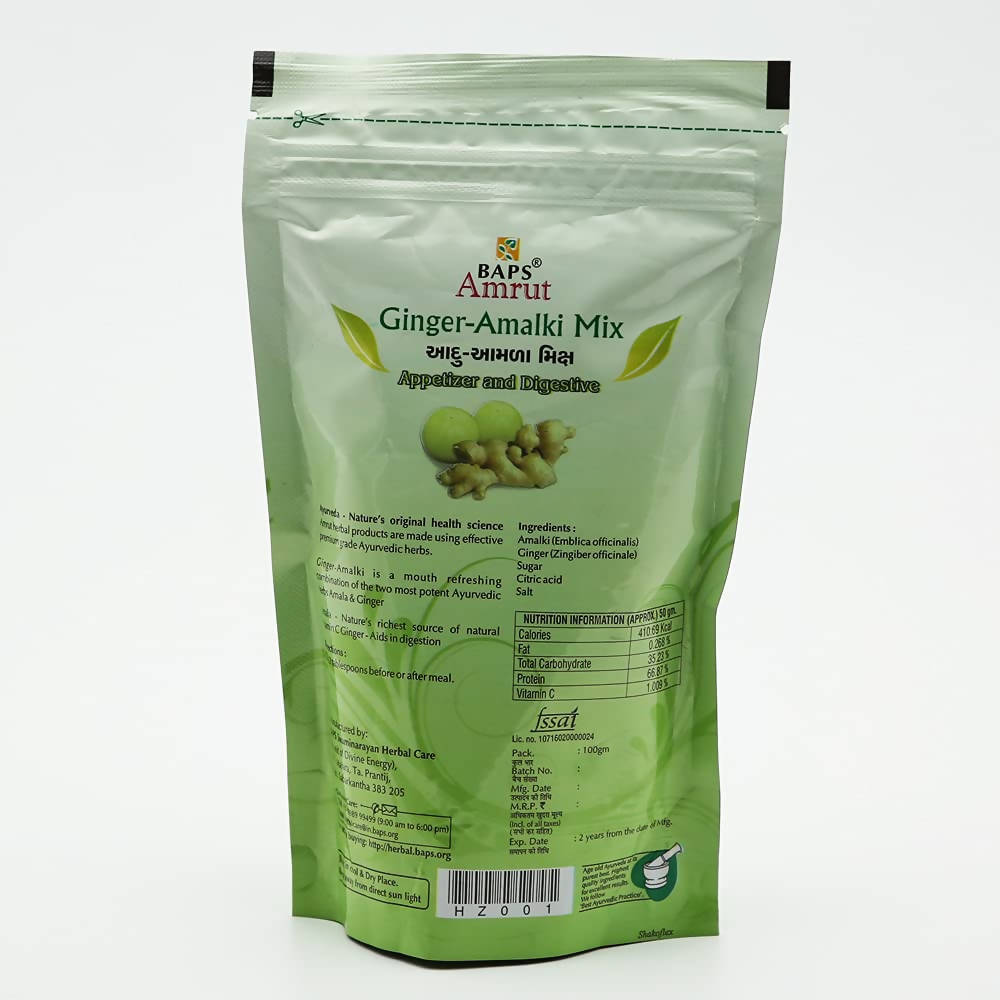 Baps Amrut Ginger-Amalki Mix | Grab2Buy