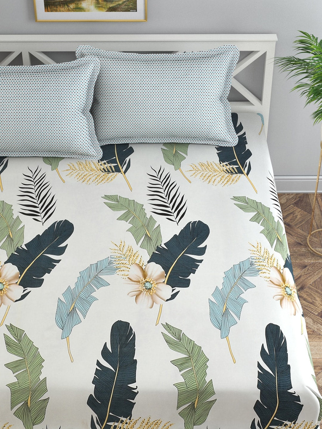 Florida Unisex Off White Bedsheets | Grab2Buy