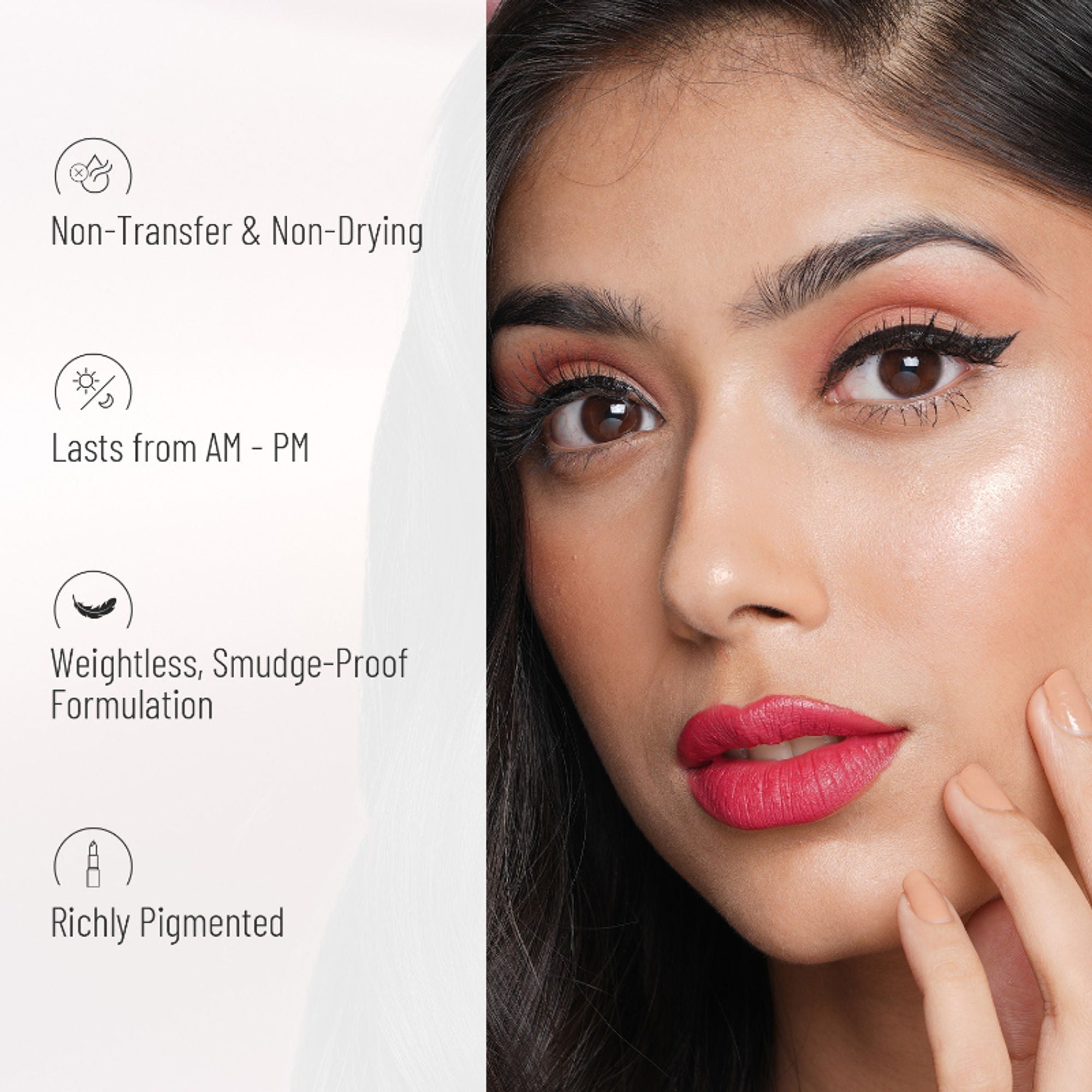 Swiss Beauty Non-Transfer Matte Lipstick - 25 Choco Kiss | Grab2Buy