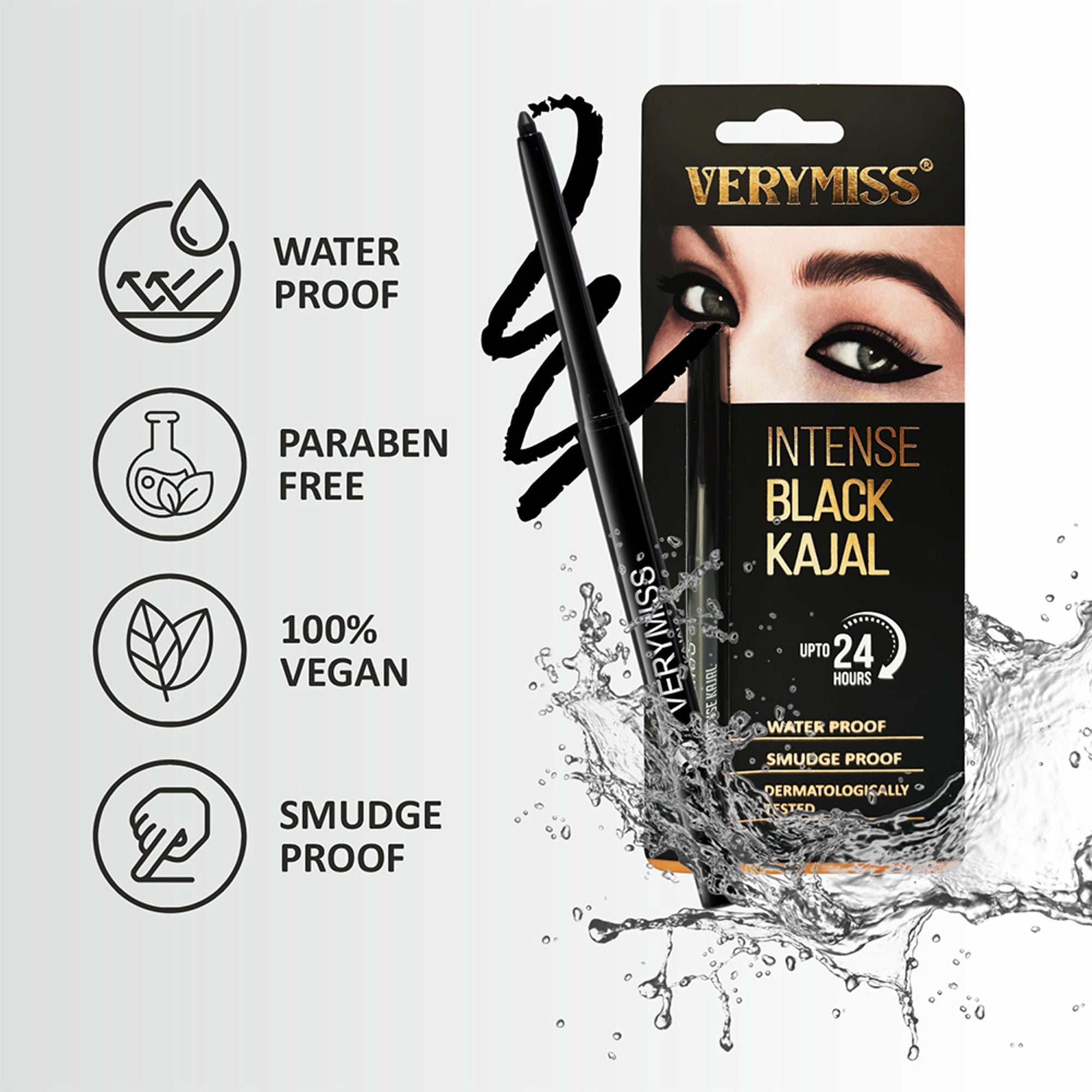 VERYMISS Intense Black Kajal | Grab2Buy