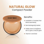 VERYMISS Natural Glow Compact Powder - 03 Beige | Grab2Buy
