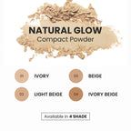 VERYMISS Natural Glow Compact Powder - 03 Beige | Grab2Buy