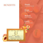 Khadi Natural Peach Handmade Soap | Grab2Buy