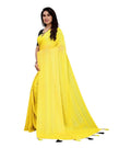 Vamika Yellow Georgette Seqence Saree (Riva Yellow) | Grab2Buy