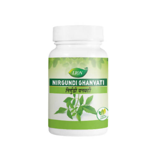 Lion Ayurveda Nirgundi Ghanvati | Grab2Buy