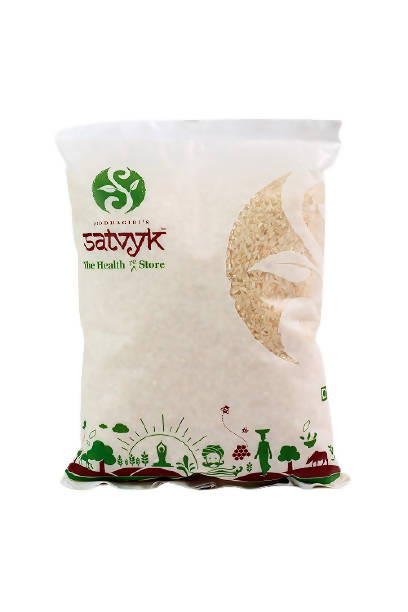 Siddhagiri's Satvyk Organic Polished Sona-Masoori Rice | Grab2Buy