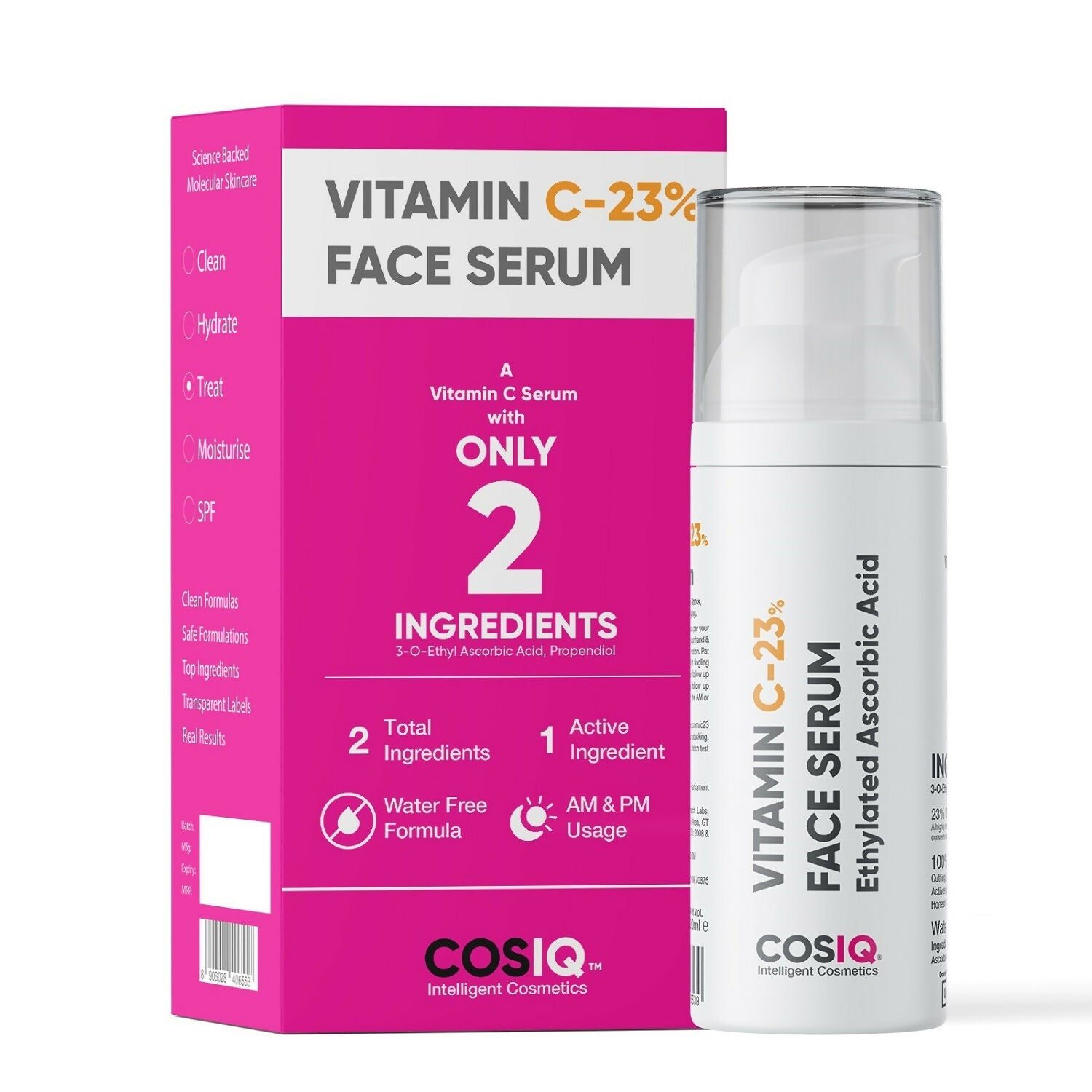 Cos-IQ Vitamin C-23% Face Serum | Grab2Buy