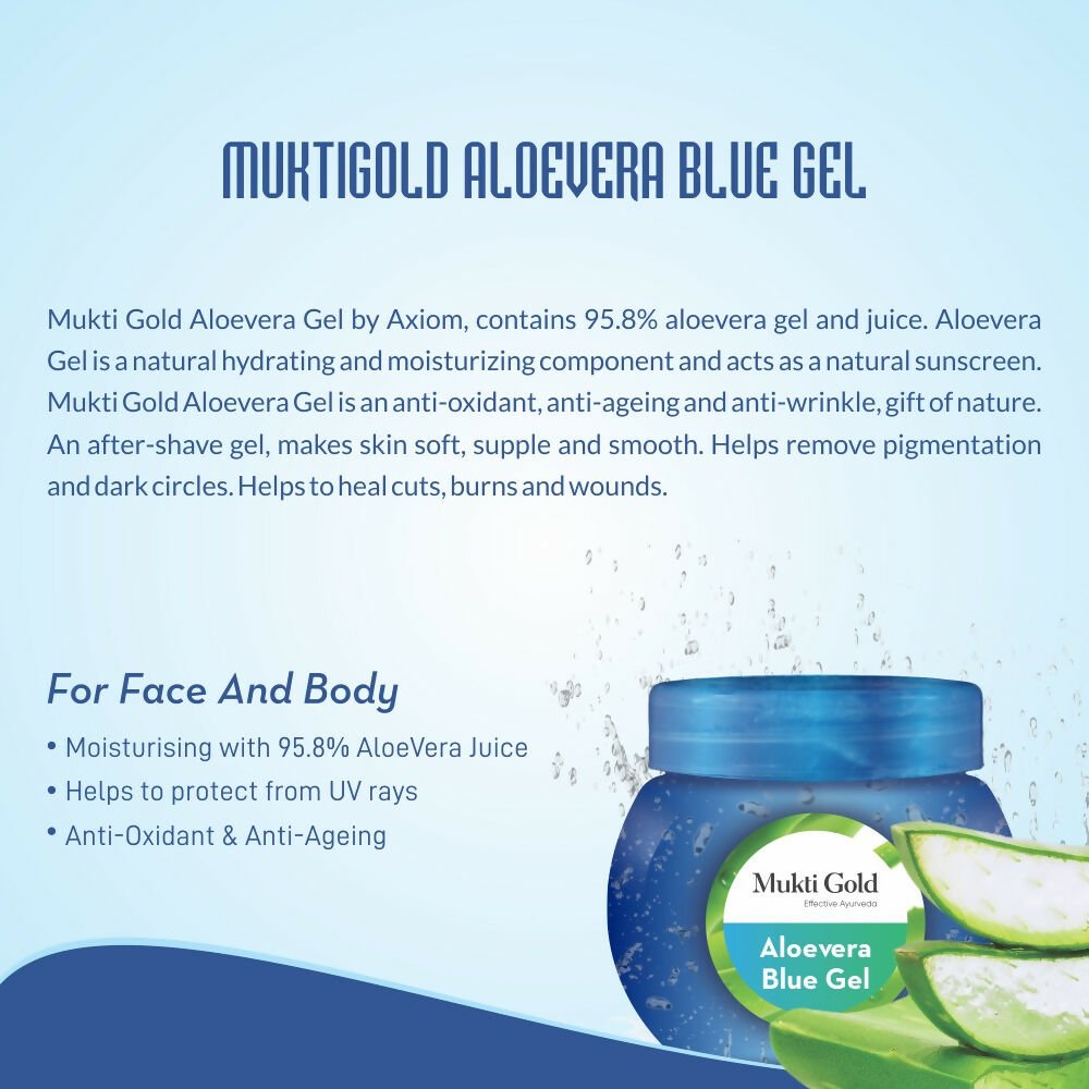 Axiom Mukti Gold Aloevera Blue Gel | Grab2Buy