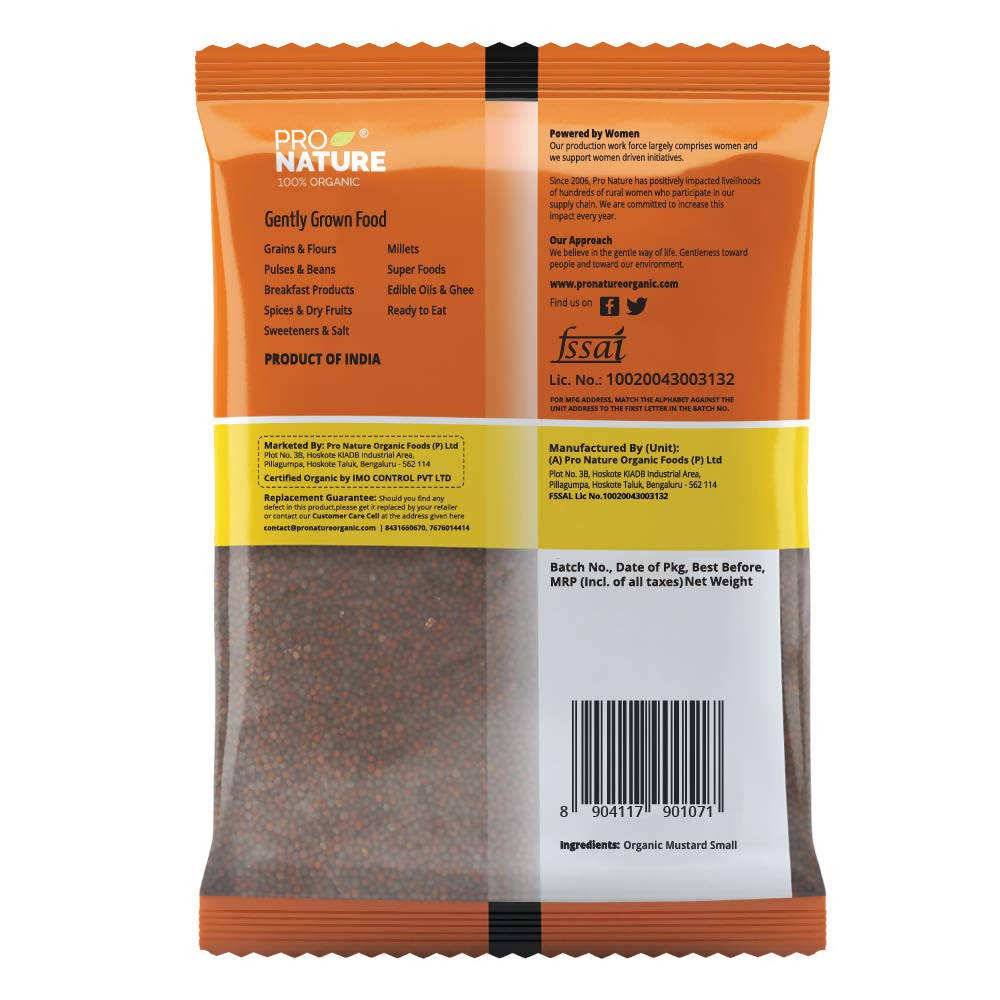Pro Nature Organic Mustard (Small) | Grab2Buy
