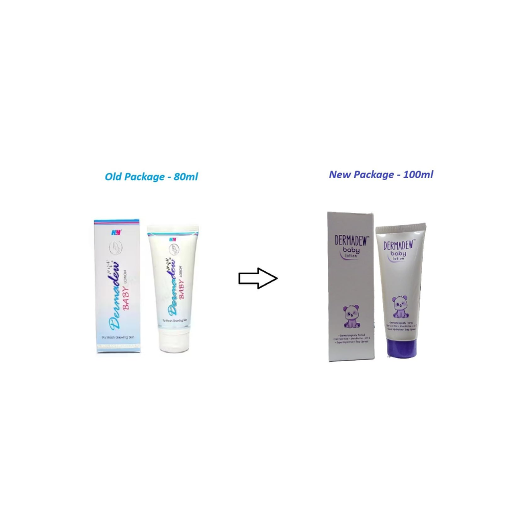 Dermadew Baby Lotion for Fresh Glowing Skin