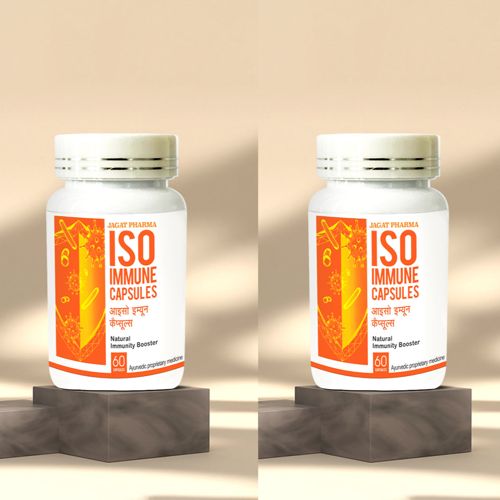 Jagat Pharma ISO Immune - Natural Immunity Booster Capsules | Grab2Buy