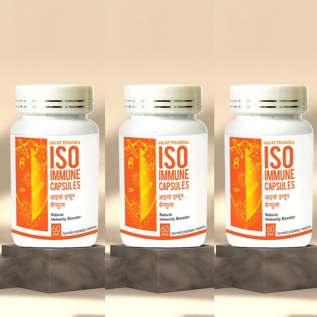 Jagat Pharma ISO Immune - Natural Immunity Booster Capsules | Grab2Buy