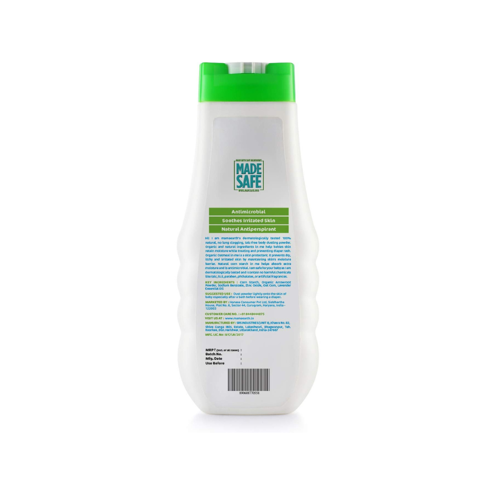 Mamaearth Dusting Baby Powder For Calms & Relaxes Skin, Prevents Diaper Rash | Grab2Buy