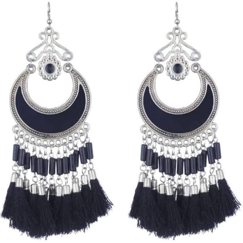 MS Fashion India Hanging Earrings With Threads | Grab2Buy