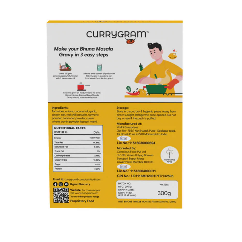 Currygram Bhuna Masala Gravy | Grab2Buy