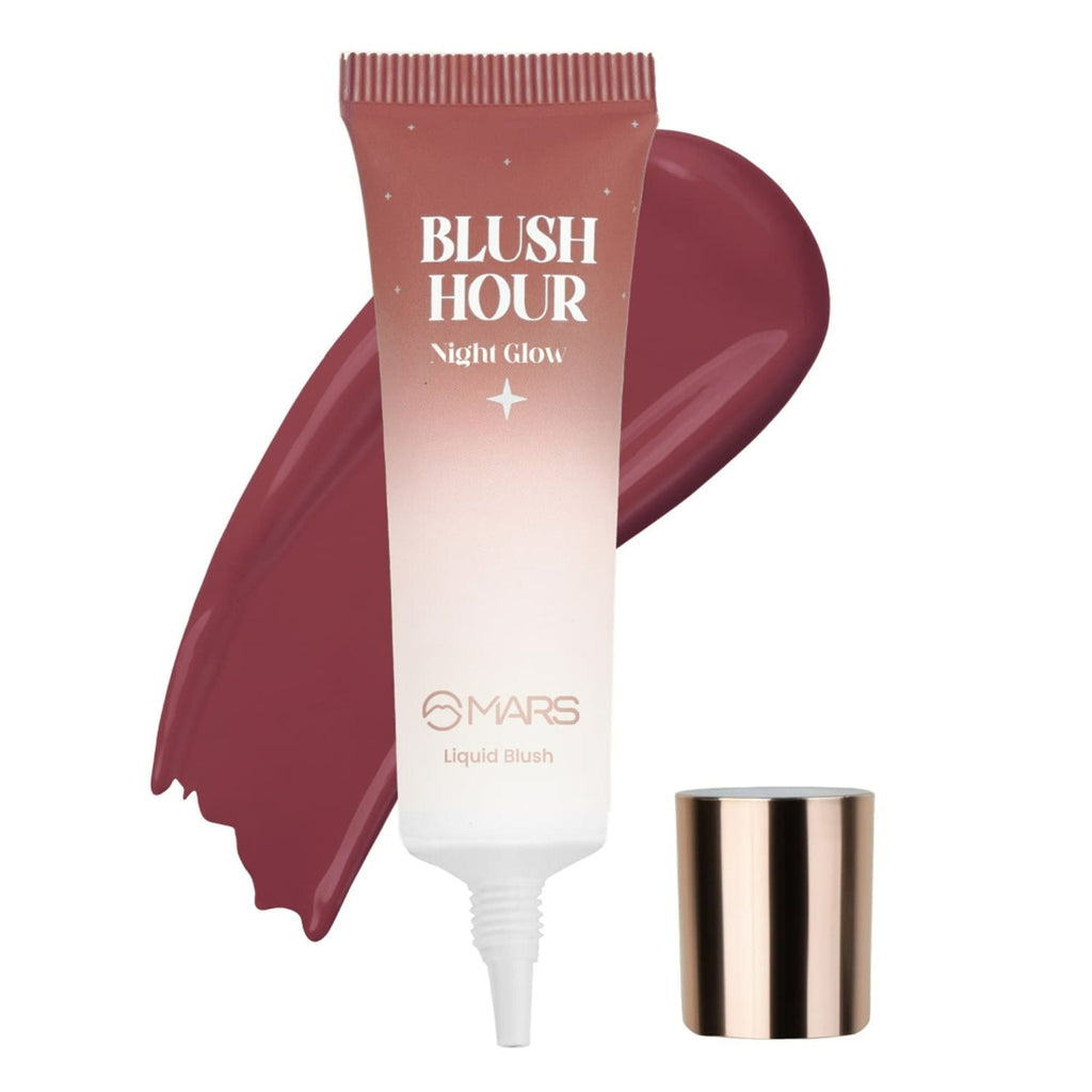 MARS Cosmetics Liquid Blush Hour Dewy-Matte Finish - 06 Night Glow