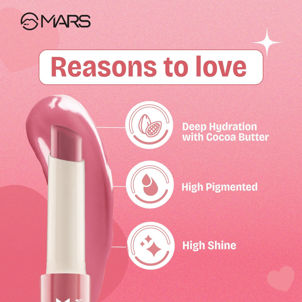 MARS Cosmetics Click Stix Gloss Lip Balm - 08-tango Twist