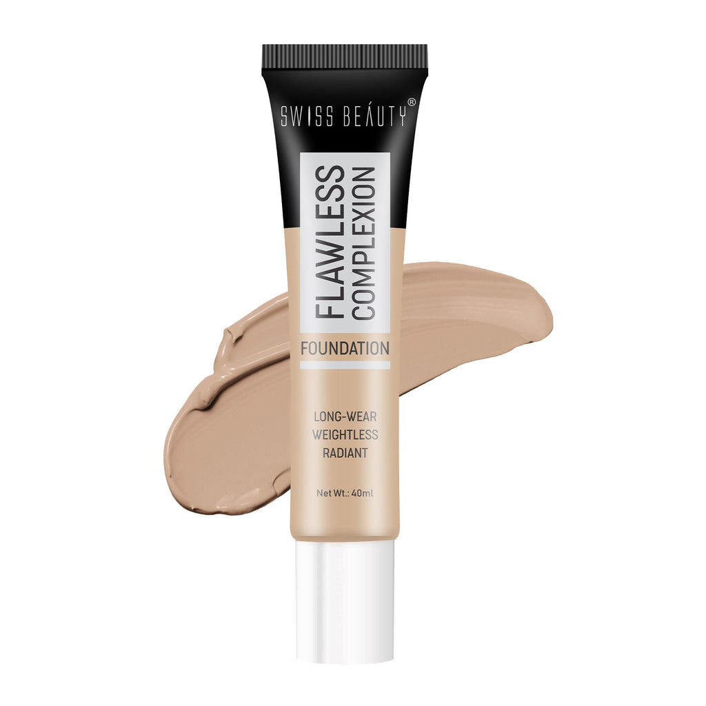 Swiss Beauty Flawless Complexion Foundation - 3 Beige Natural | Grab2Buy
