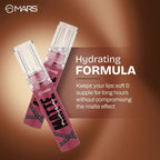 MARS Cosmetics Matte Muse Mousse Lipstick - 13 Power Diva | Grab2Buy