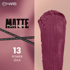 MARS Cosmetics Matte Muse Mousse Lipstick - 13 Power Diva | Grab2Buy